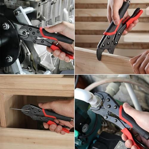 2pcs Locking Pliers Set