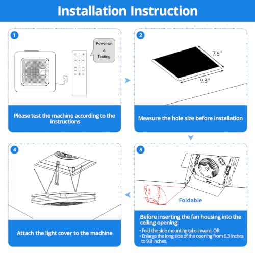 Bathroom Exhaust Fan with Bluetooth Speaker
