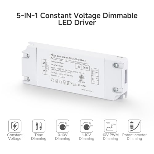 12VDC Dimmable Power Supply