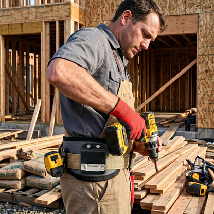 Slim) Tape Measure Holder for Tool Belt, Fits 2" Belt (Slim)