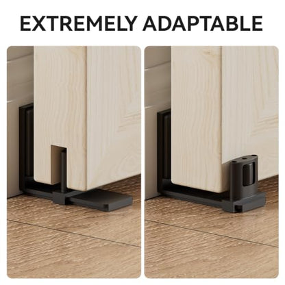 Upgraded Sliding Barn Door Bottom Floor Guide