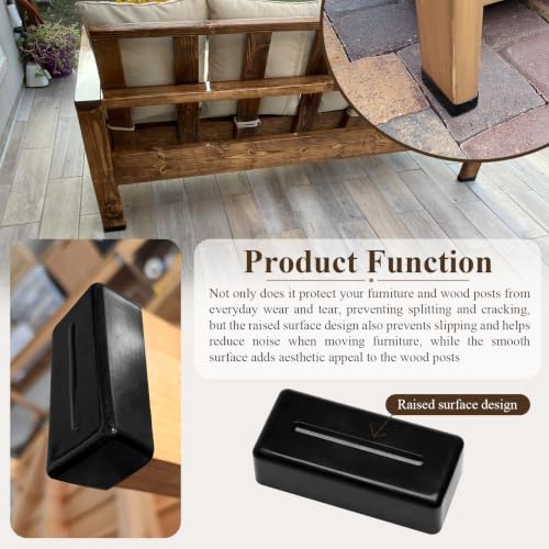 2x4s Wood Post End Cap