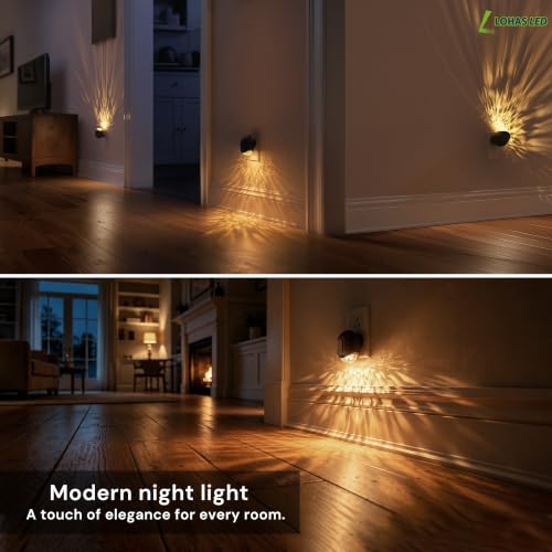 Night Lights Plug into Wall (whale-3000k / 2 Pack)