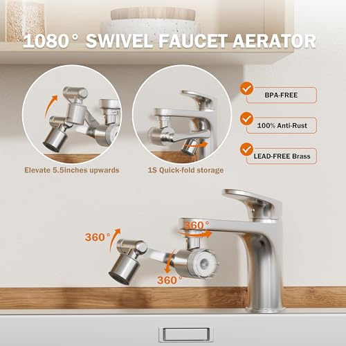 Water Filter for Sink Faucet Extender Aerator