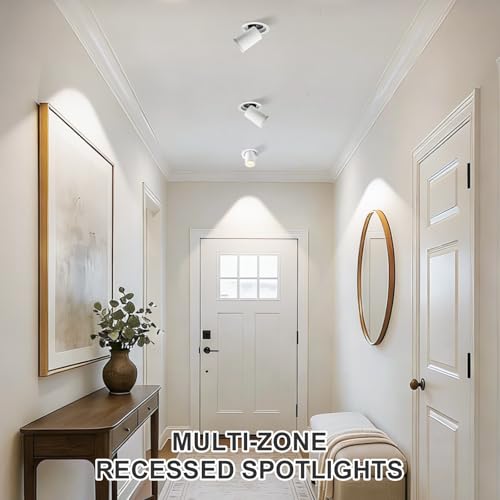 3CCT Gimbal Recessed Lights with J