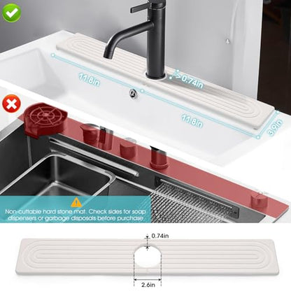 Faucet Mat for Kitchen Sink