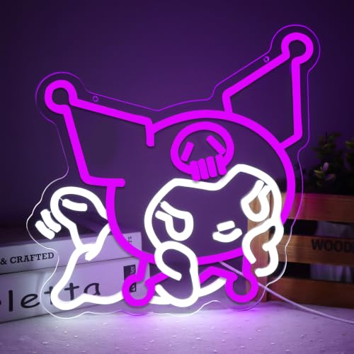 Anime Theme Cartoon LED Neon Sign for Wall Decor