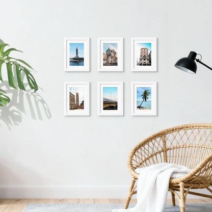 5x7 Picture Frame Set of 2 (White / 5x7)