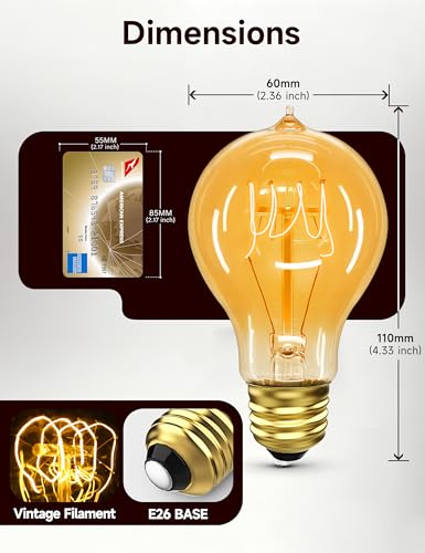 Incandescent Light Bulbs 40 Watt 2700K A19 E26