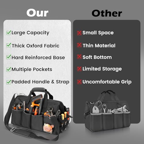 Heavy Duty Tool Bag with Multi
