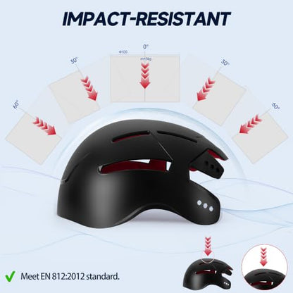 Skin Friendly Bump Cap Insert. Lightweight Hard hat Liner for Baseball Caps.Ventilated Safety Shell & Protective Headgear