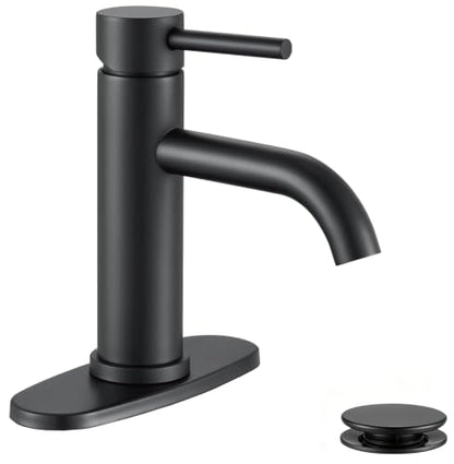 Single Handle Bathroom Sink Faucet