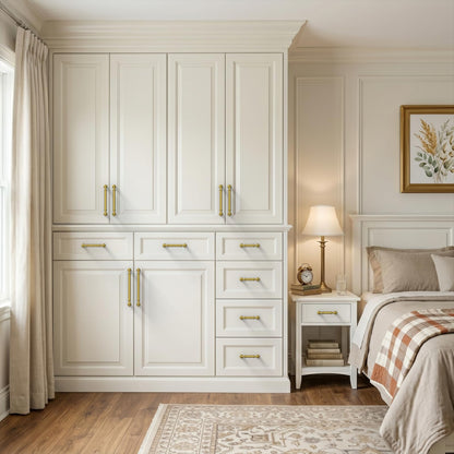 5 Pack Vibrant Brushed Moderne Brass Cabinet Pulls 4 Inch (4" Hole Center / Vibrant Brushed Moderne Brass)
