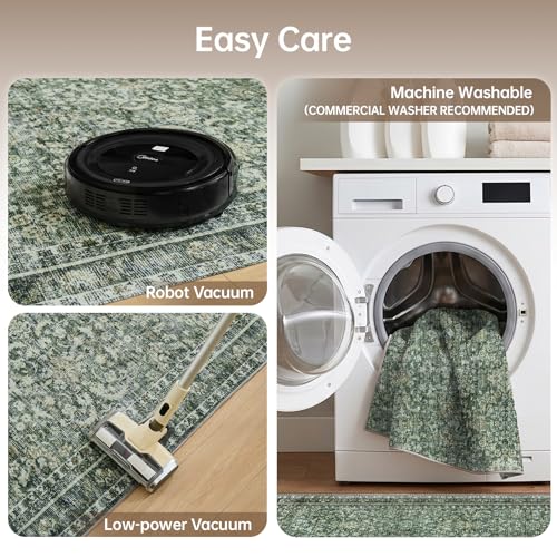 9x12 Area Rugs (Dark Green / 9' x 12' (Rectangular))