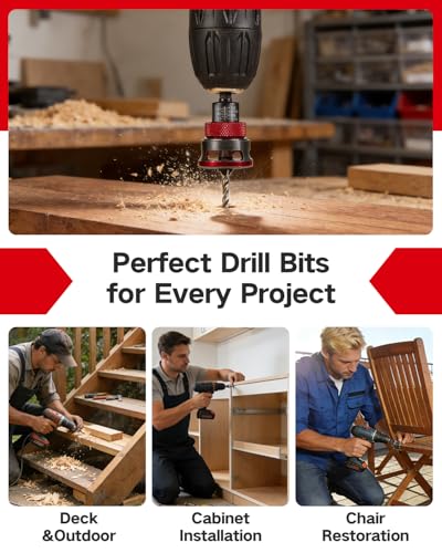 Countersink Drill Bits Set
