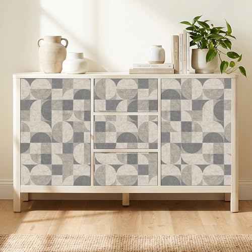 Peel and Stick Wallpaper (Beige04 / 17.7" x 236.2")