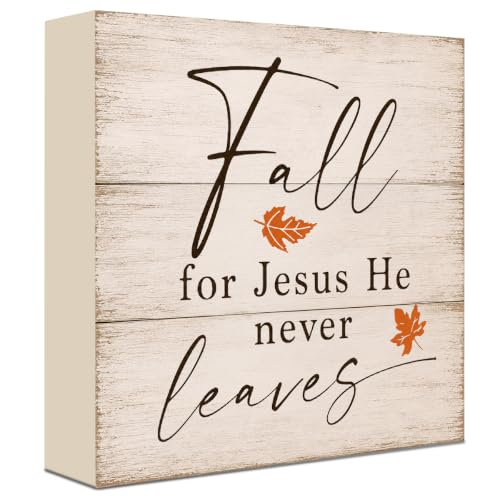 Fall Decorations for Home Wood Sign Fall Decor Shelf Decor