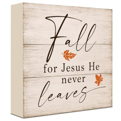 Fall Decorations for Home Wood Sign Fall Decor Shelf Decor