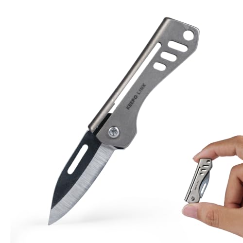 Mini Titanium Pocket Knife for Everyday Carry