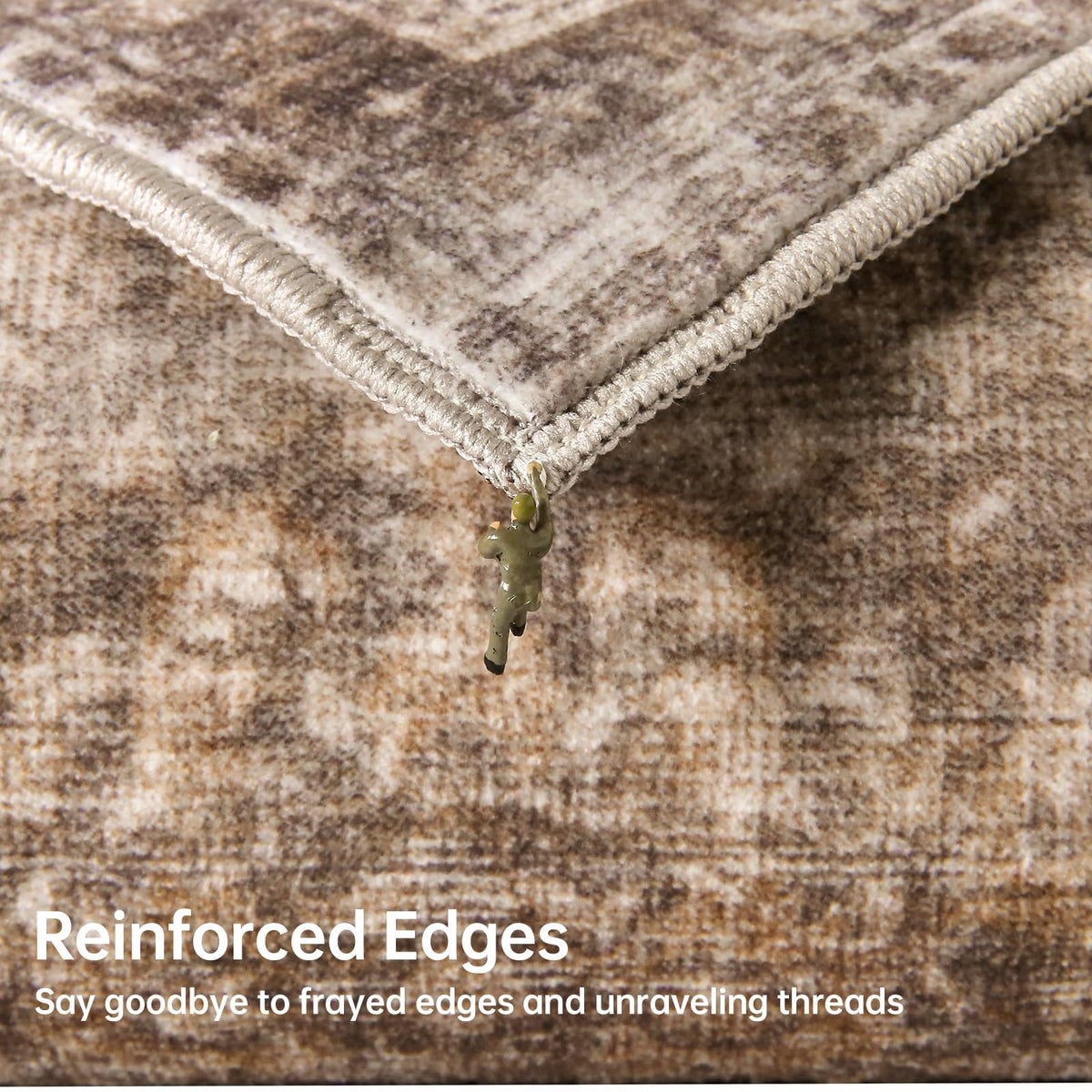5x7 Area Rugs (Dark Brown / 5' x 7' (Rectangular))