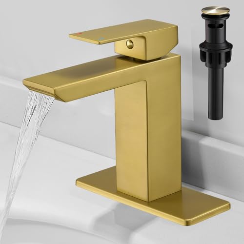 Bathroom Faucets 1 & 3 Hole Vanity Faucet with Drain