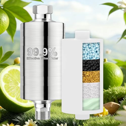 Larger Premium Metal Shower Filter