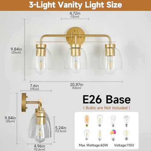 Bathroom Light Fixtures