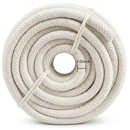 Cotton Rope Braided Natural Cotton Ropes for Woven Basket