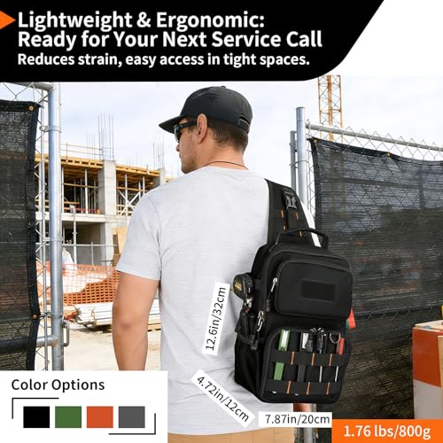 Tactical Electrician & HVAC Tool Chest Bag