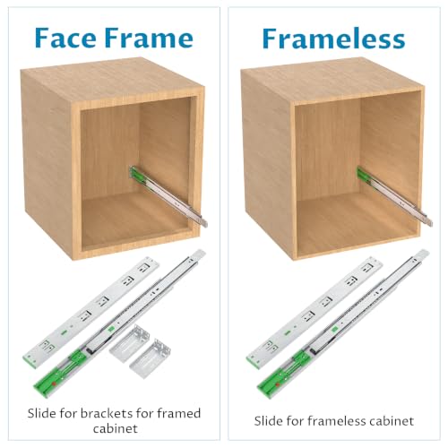 Adjustable Soft Close Drawer Slides