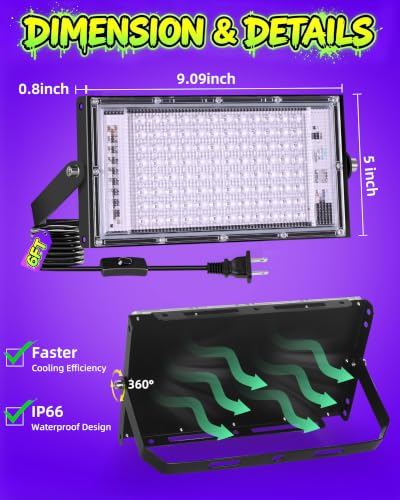 Black Light Floodlight