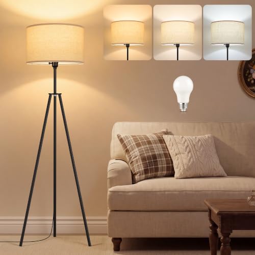 Tripod Floor Lamp with 3