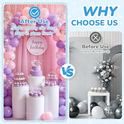 10 Pack Balloon Arch Clips Kit