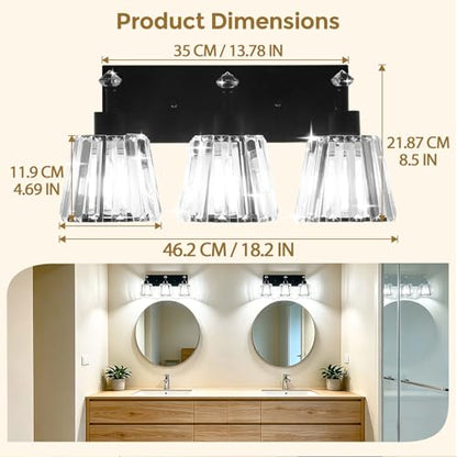 E26 Crystal Vanity Light