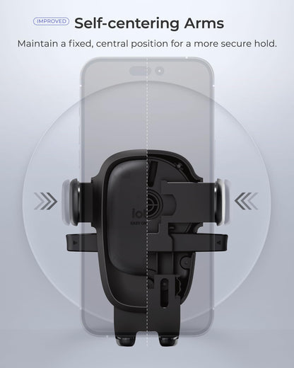 Easy One Touch Advanced Suction Car Mount for Smartphone iPhone 18 (Advanced)