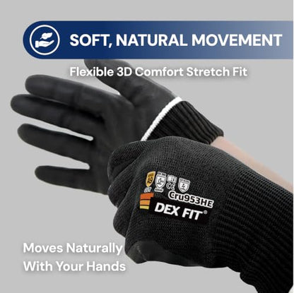 ANSI A9 Cut Resistant Work Gloves
