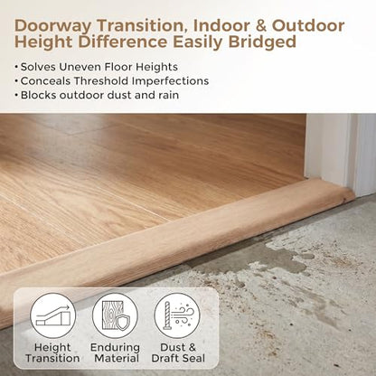 Solid Oak Floor Transition Strip