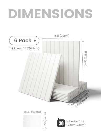 36" x 24" Large Felt Bulletin Board (Milky White / Fine-stripe 6-pack)
