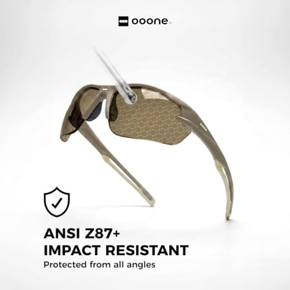 ANSI Z87+ Safety Glasses (Brown)