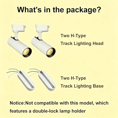 H Type Track Lighting Kit