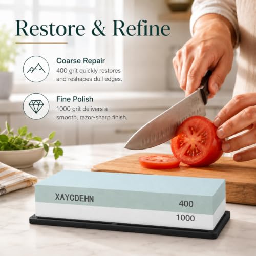 Knife Sharpening Stone Set