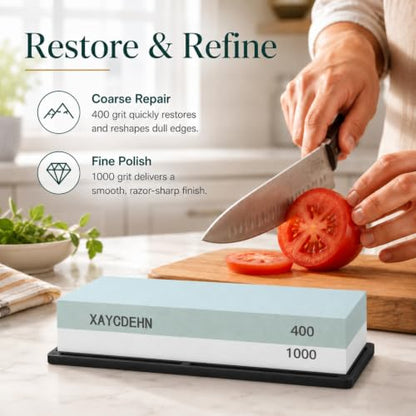 Knife Sharpening Stone Set