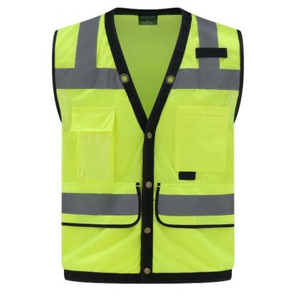 Safety Vest High Visibility Reflective Vest for Outdoor Work