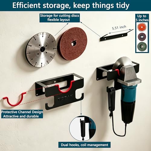 Angle Grinder Holder Wall Mount
