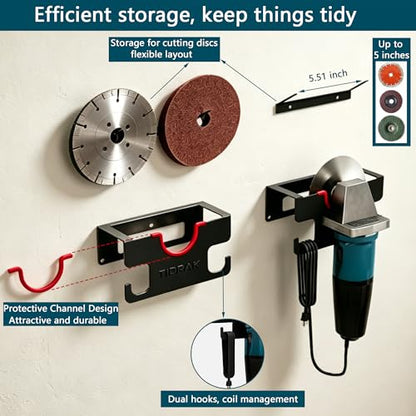 Angle Grinder Holder Wall Mount