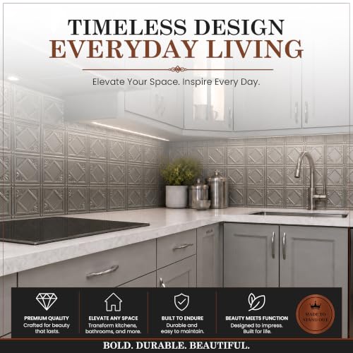 Charleston Decorative Kitchen Backsplash Kit