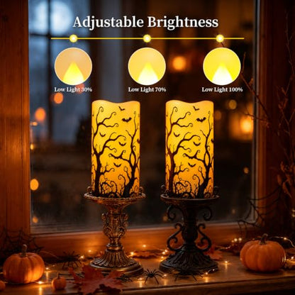Halloween Flameless Candles