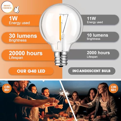 G40 Outdoor Light Bulbs