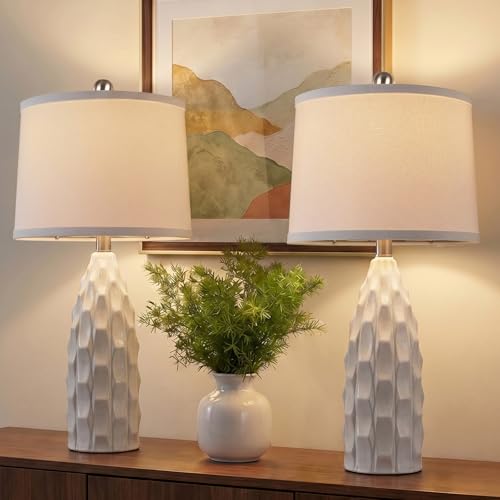 Ceramic Table Lamps Set of 2
