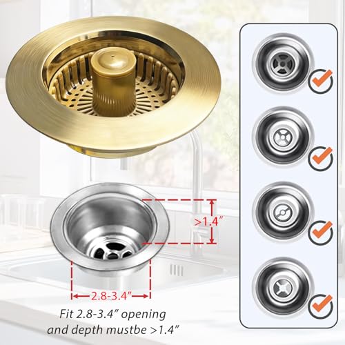 Kitchen Sink Drain Strainer